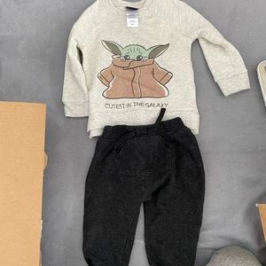 Baby yoda toddler outfit baby outfit 12 months